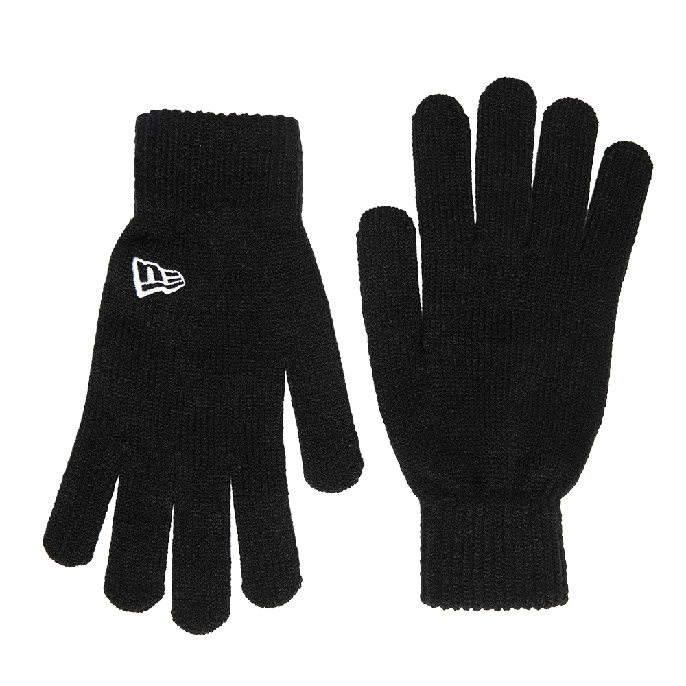 New Era – Essential – Schwarze Handschuhe