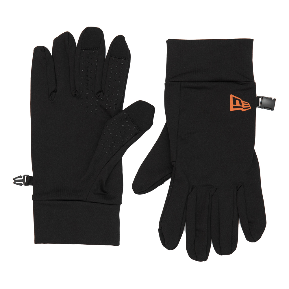 New Era Electronic Touch Black Gloves