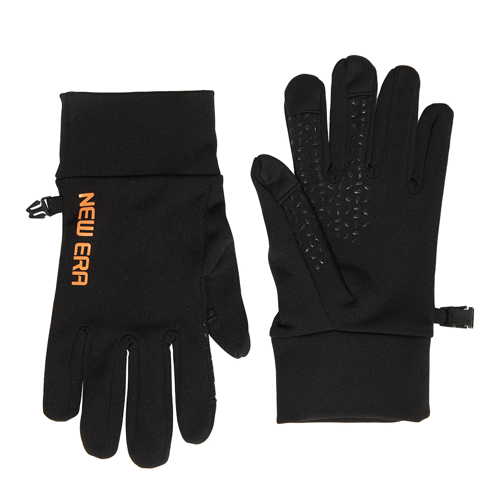 New Era Electronic Touch Black Gloves