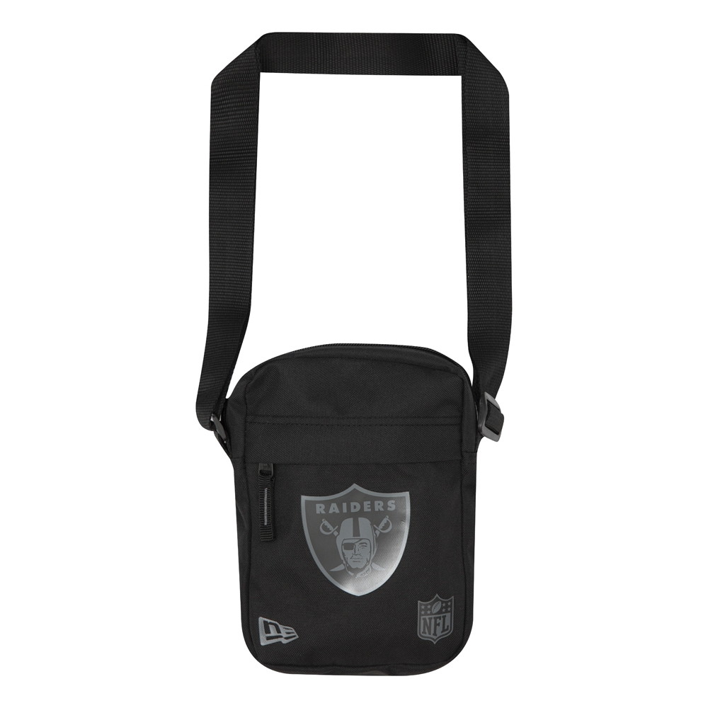 Las Vegas Raiders – Umhängetasche mit Logo in Schwarz