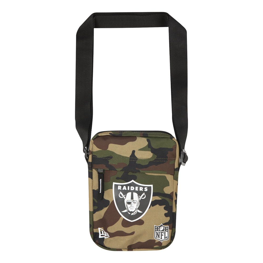Las Vegas Raiders – Umhängetasche mit Logo und Camouflage-Muster