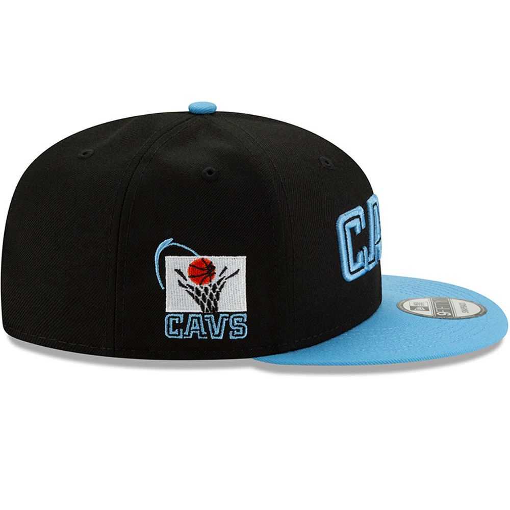 Cleveland Cavaliers Blue Visière Hard Wood Classic 9FIFTY Capuchon