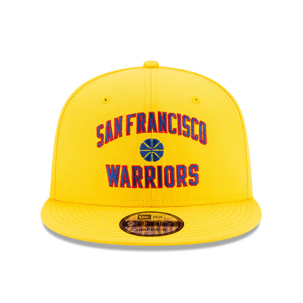 Cappellino 9FIFTY Hard Wood Classic dei Golden State Warriors