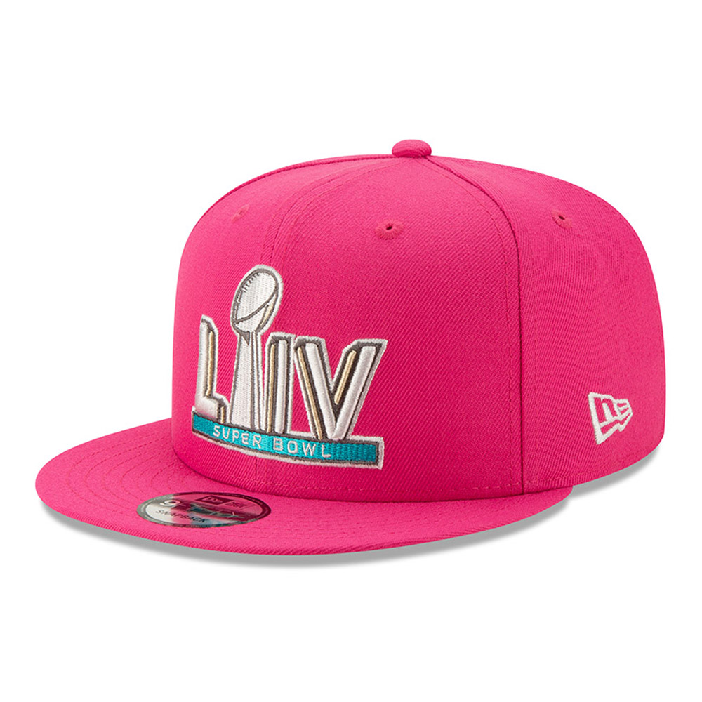 NFL-9FIFTY-Kappe „54th Super Bowl“ in Pink