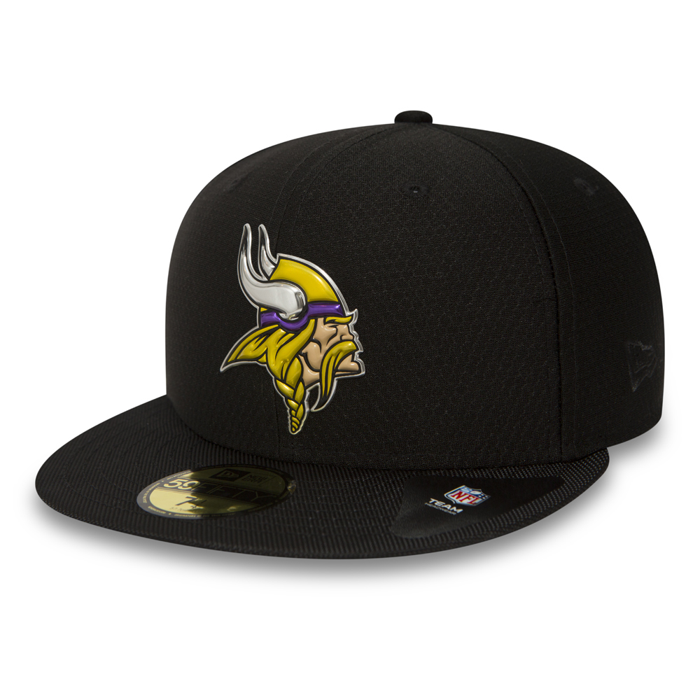 Cappellino 59FIFITY Minnesota Vikings Black Collection