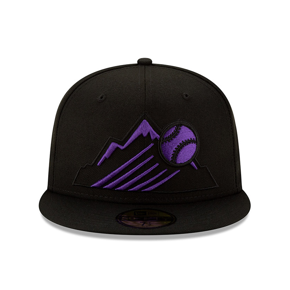 Element Logo 59FIFTY-Kappe der Colorado Rockies