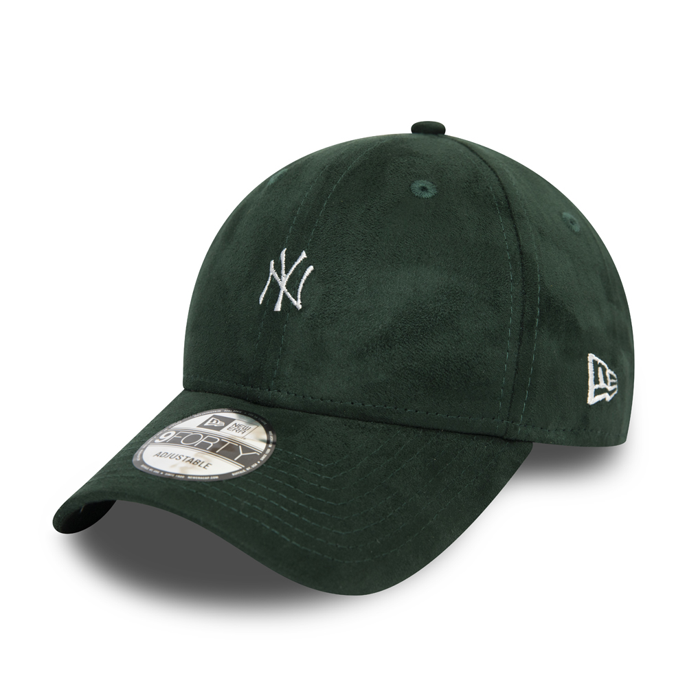 New York Yankees – Grüne 9FORTY-Kappe aus WIldleder