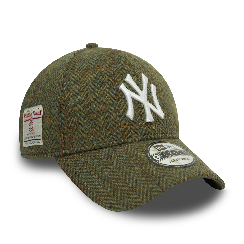New York Yankees – Grüne Tweed 9FORTY-Kappe 