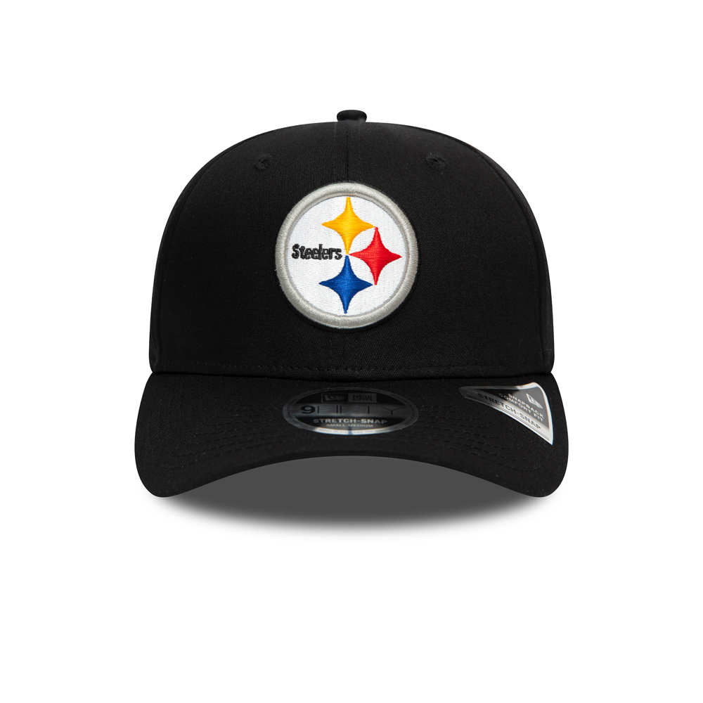 Gorra Pittsburgh Steelers Stretch Snap 9FIFTY, negro