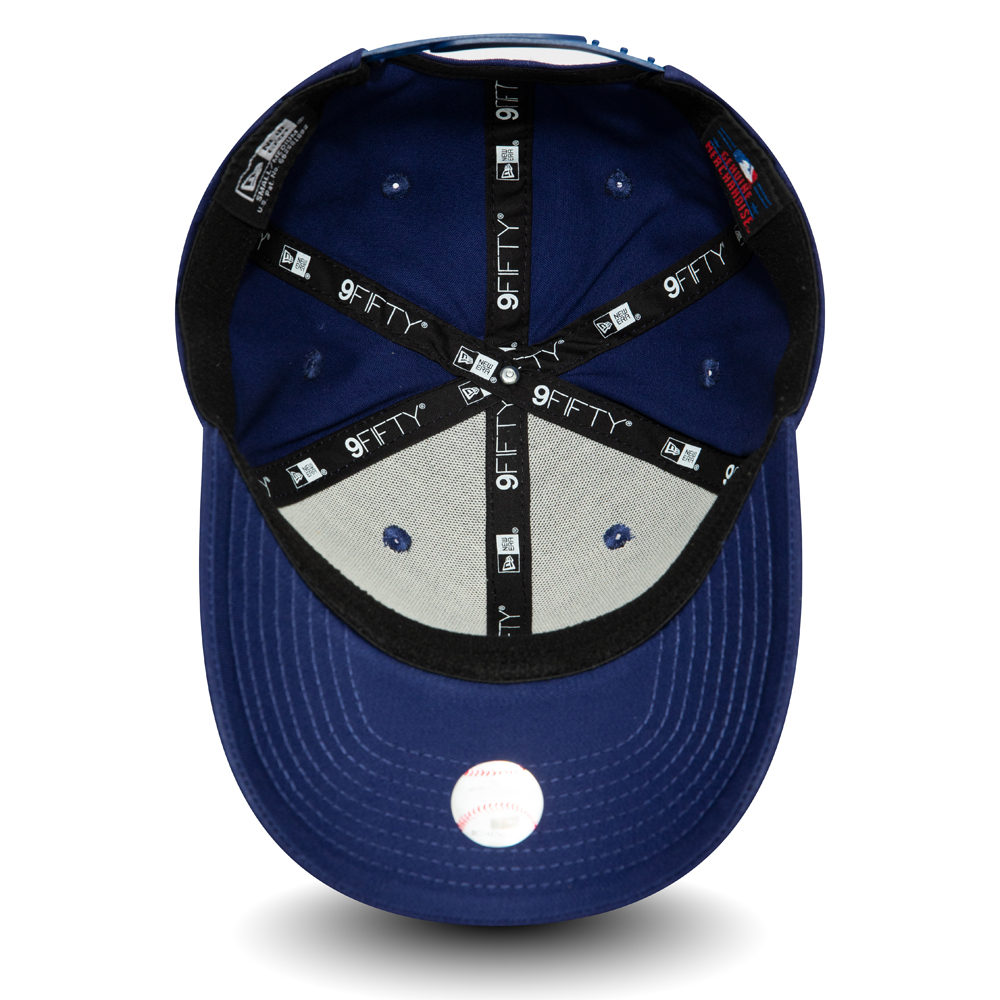 Cappellino 9FIFTY elasticizzato e con chiusura posteriore dei Los Angeles Dodgers blu navy