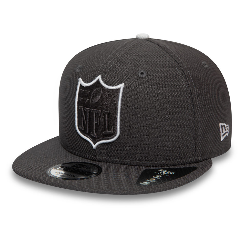 Cappellino 9FIFTY con chiusura posteriore Outline con logo ufficiale NFL grigio