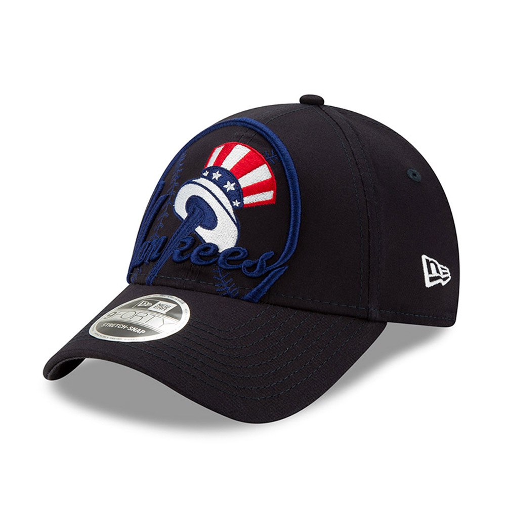 9FORTY-Kappe mit Clipverschluss –  Logo Elements – New York Yankees – Stretch
