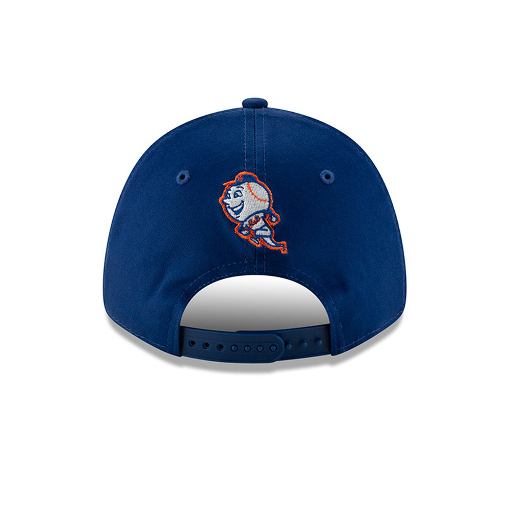 Gorra New York Mets Element Logo Stretch 9FORTY con botón de presión