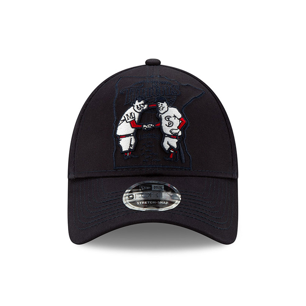 Minnesota Twins – Element Logo – Stretch– 9FORTY-Kappe mit Clipverschluss