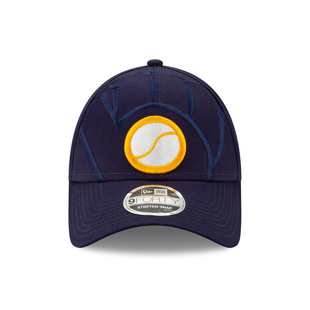 9FORTY-Kappe mit Clipverschluss – Element Logo – Milwaukee Brewers – Stretch