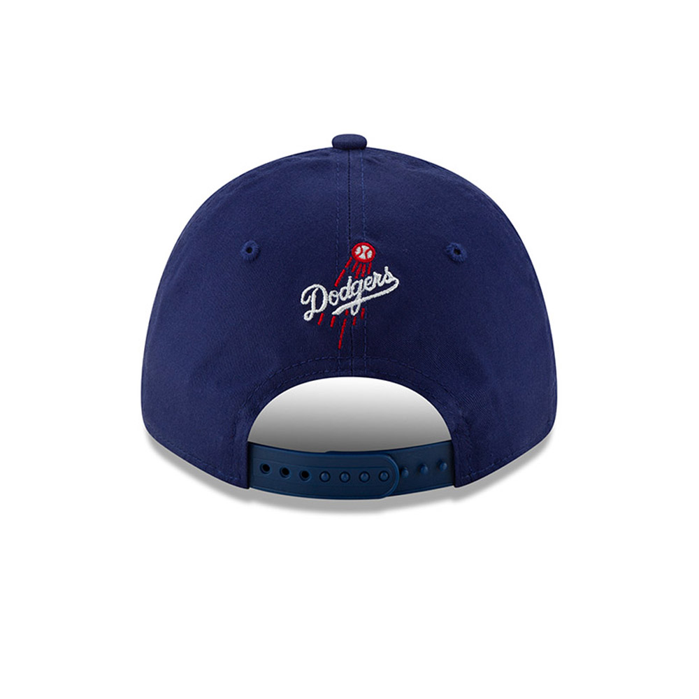 Gorra Los Angeles Dodgers Element Logo Stretch 9FORTY con botón de presión