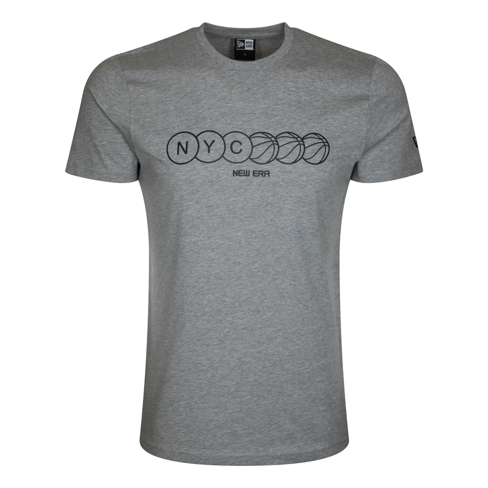 New Era NYC Logo Grey Table T-Shirt