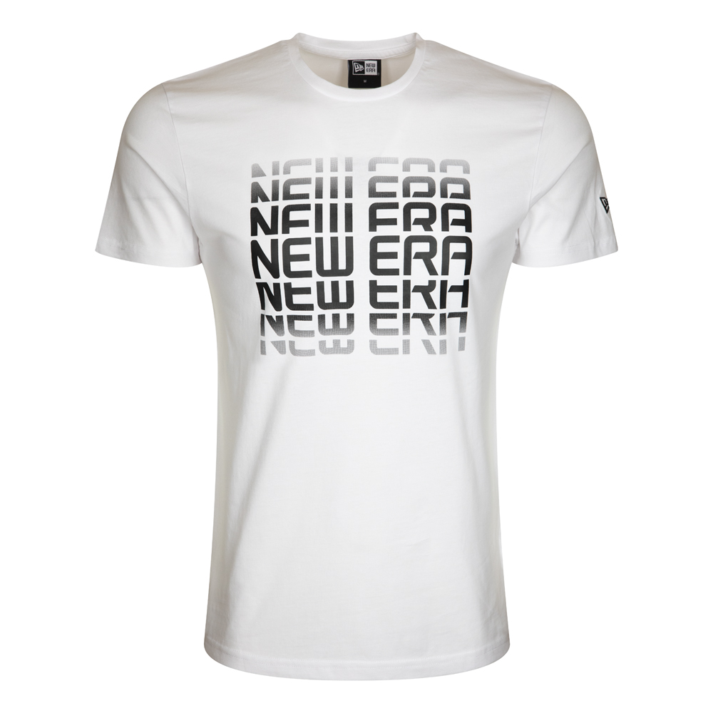 New Era Table T-Shirt in Weiß mit Schriftzug