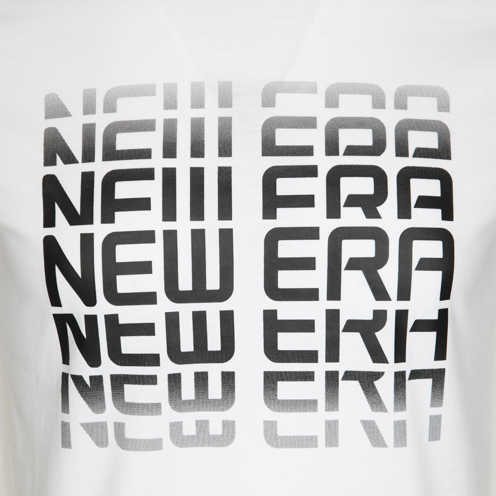 Camiseta con logotipo New Era Wordmark, blanco