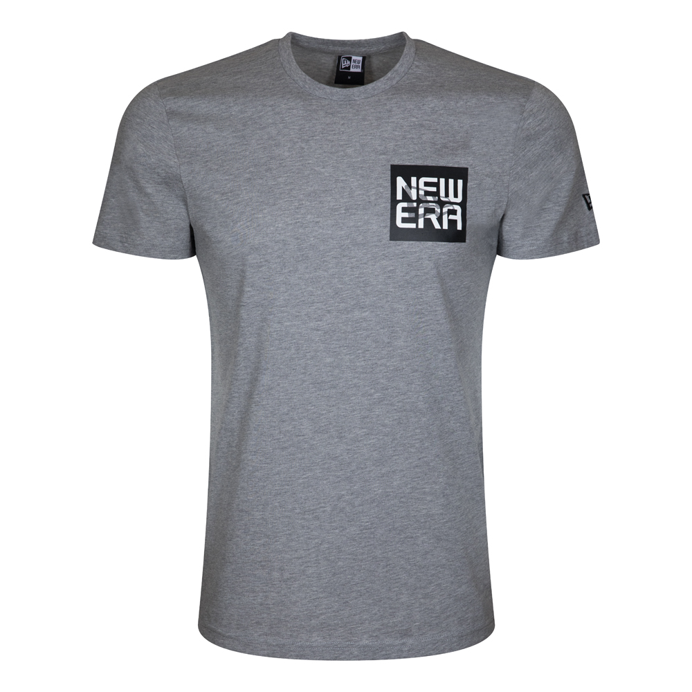 Camiseta con logotipo New Era Print, gris