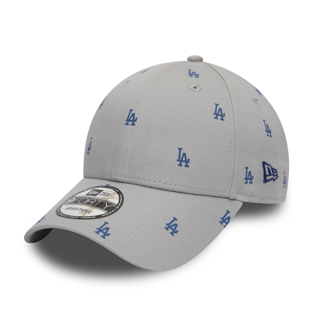 Los Angeles Dodgers Luxe 9FORTY-Kappe in Grau