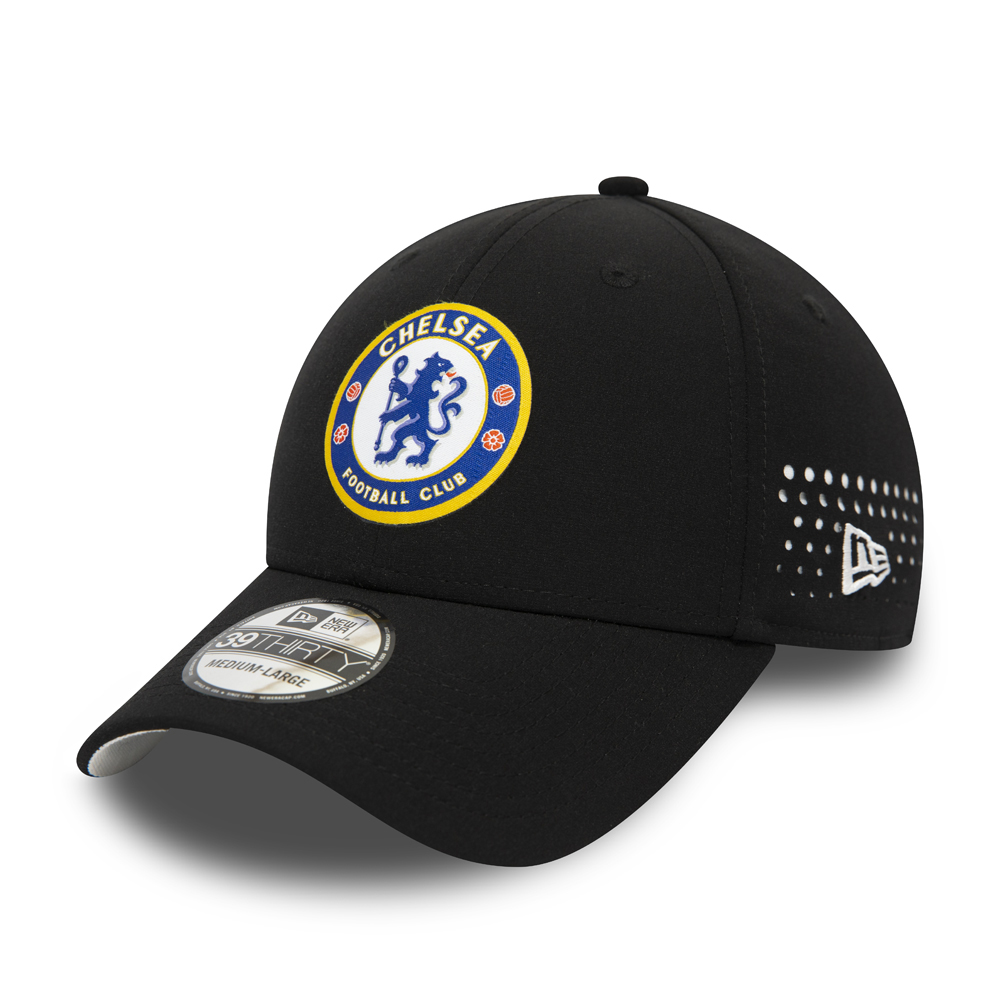 Chelsea FC – Schwarze 39THIRTY-Kappe aus Netzstoff