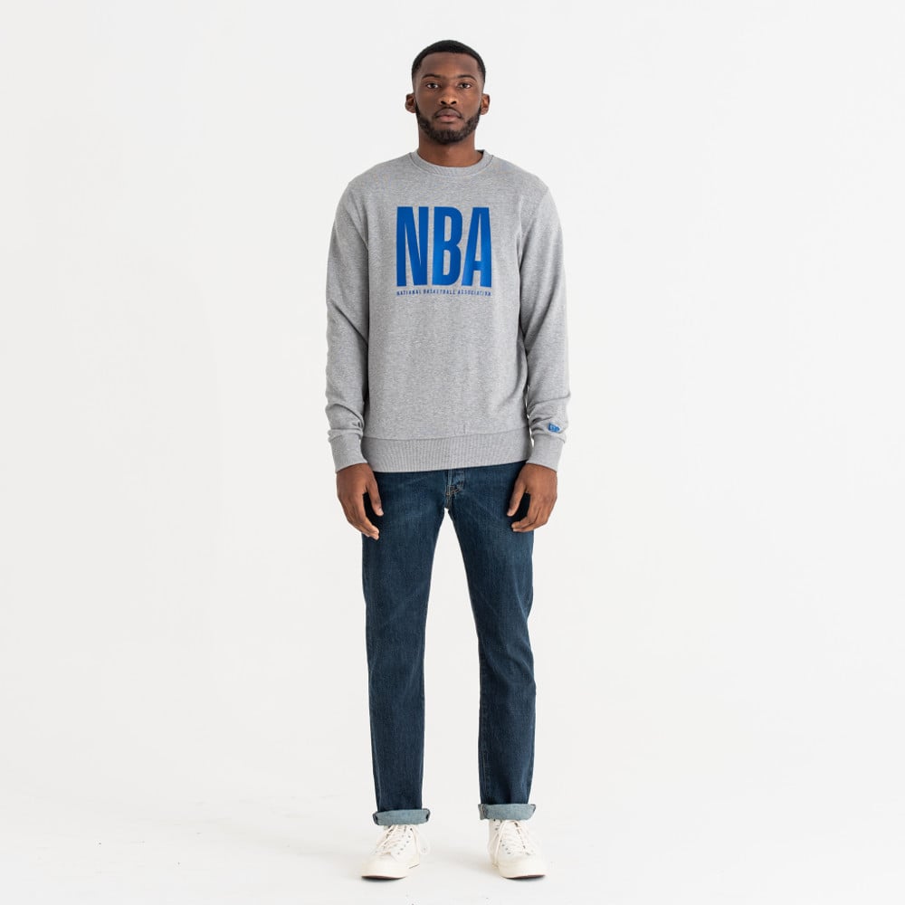 Sudadera NBA Logo, gris