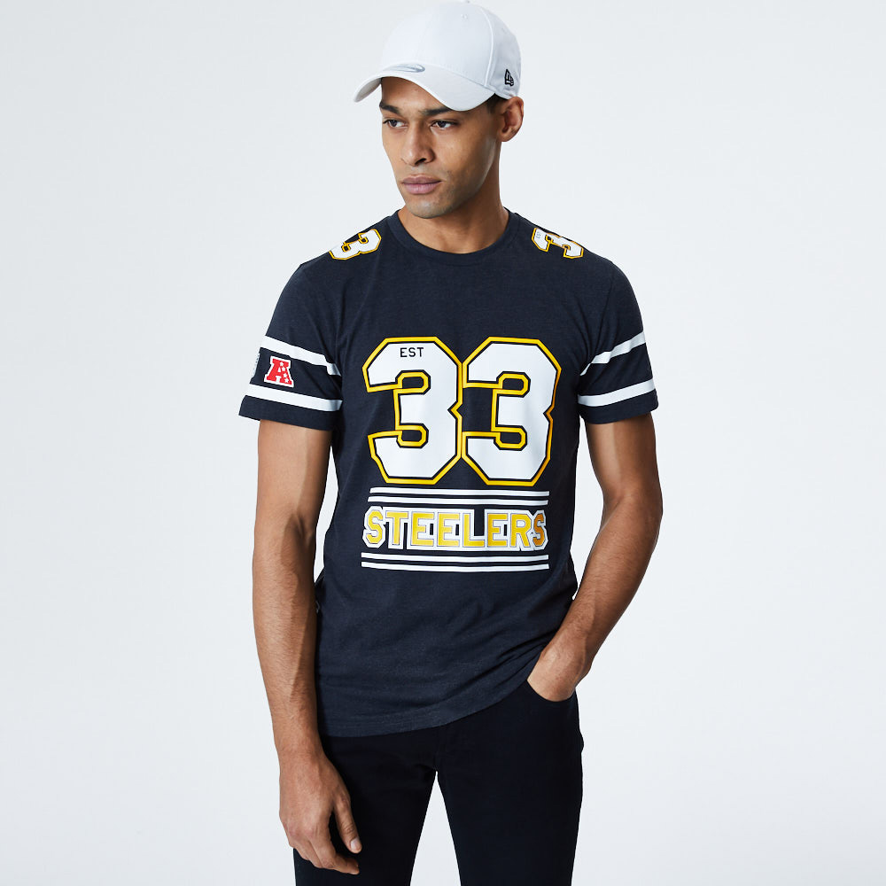 Pittsburgh Steelers „ Graues Team Established T-Shirt