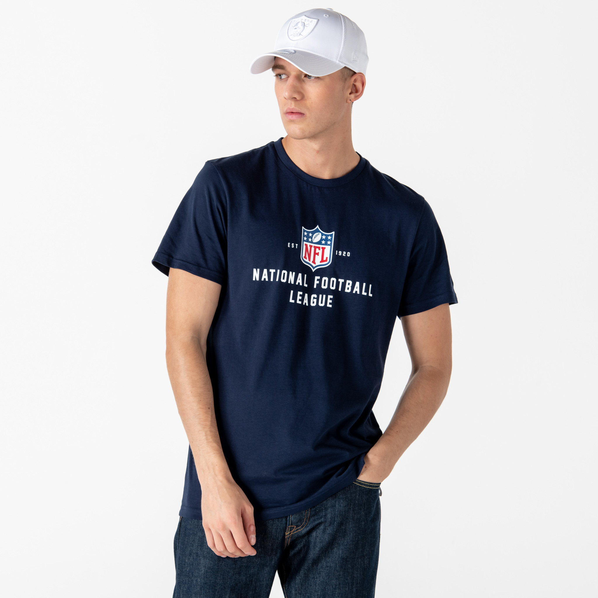 T-shirt bleu NFL Established