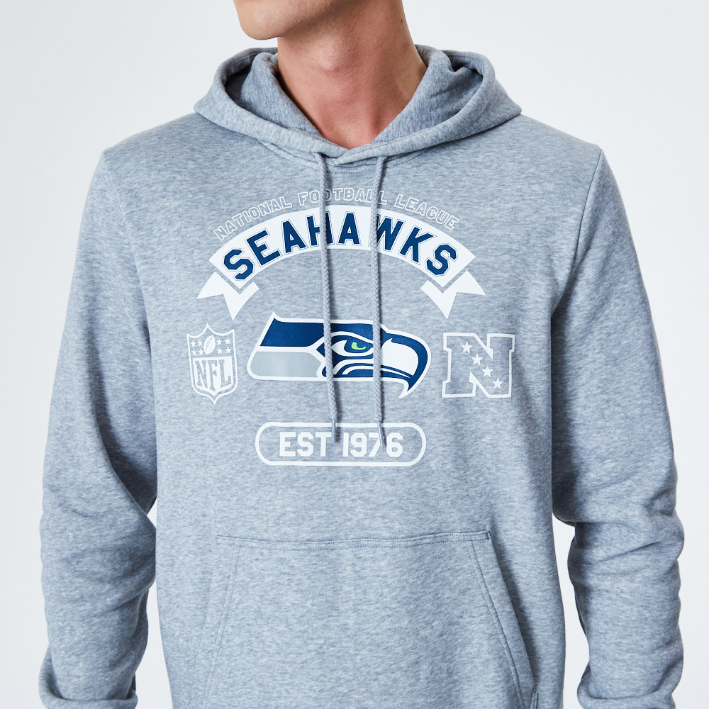 Sudadera Seattle Seahawks Graphic, gris