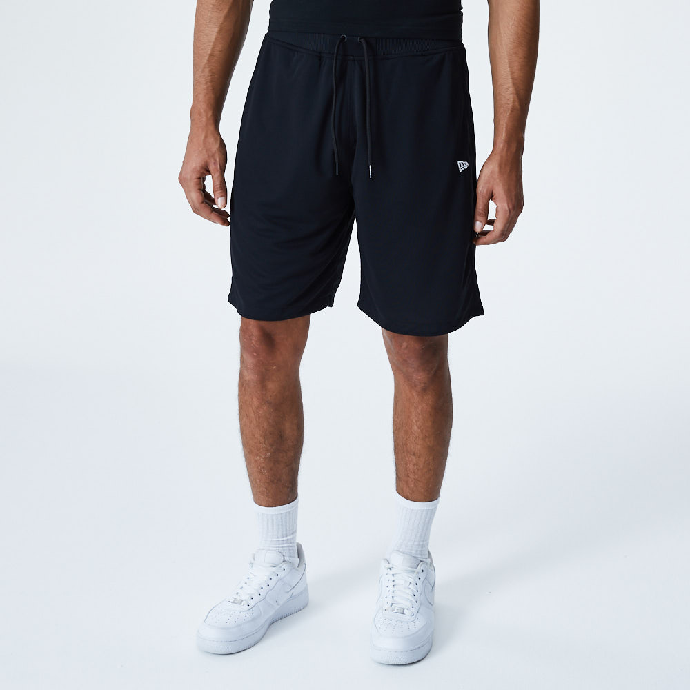 New Era – Wendbare Shorts in Schwarz-Weiß