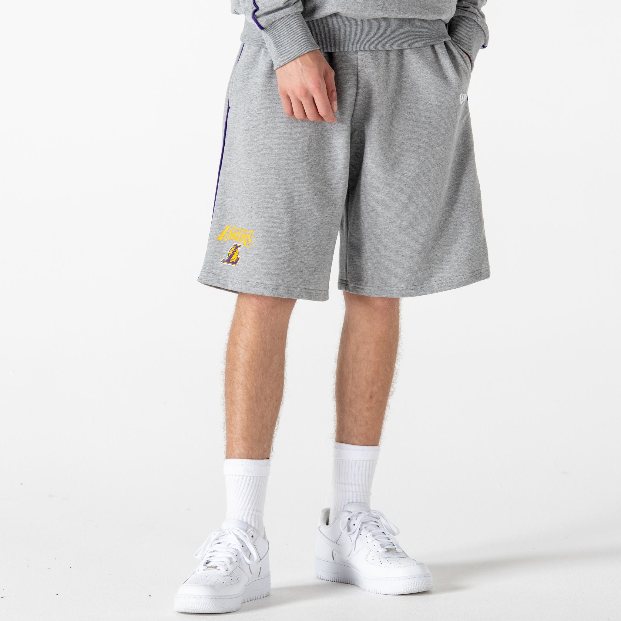 Los Angeles Lakers Piping Detail Shorts