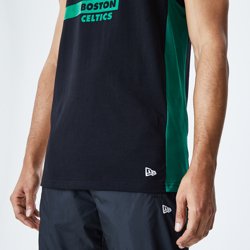 Camiseta sin mangas Boston Celtics Block Wordmark