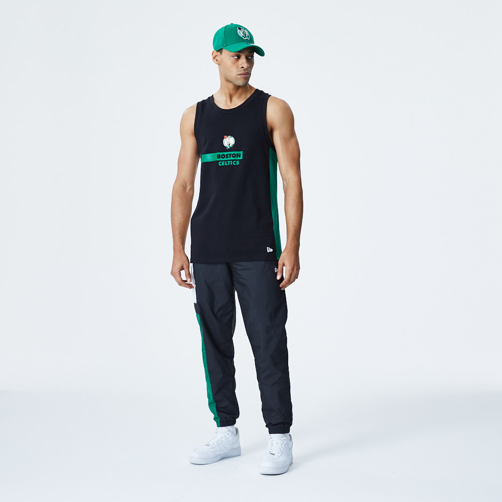 Camiseta sin mangas Boston Celtics Block Wordmark