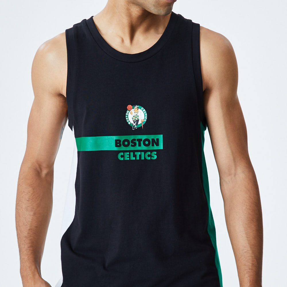 Boston Celtics – Weste mit Blockfarben und Schriftzug