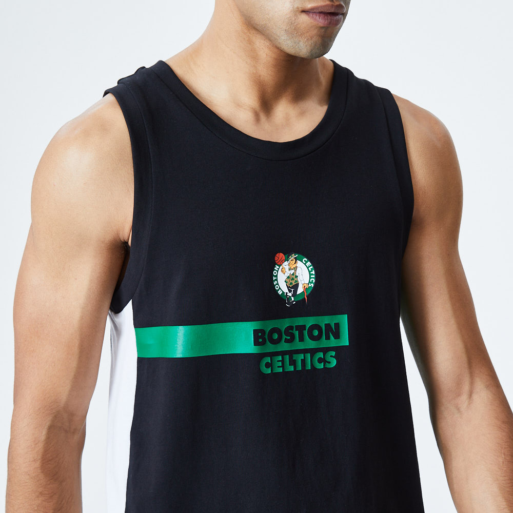 Boston Celtics – Weste mit Blockfarben und Schriftzug