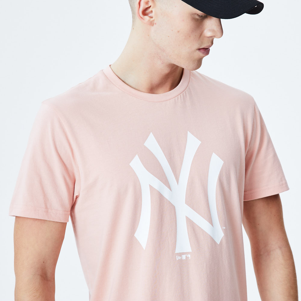 T-shirt stagionale dei New York Yankees rosa