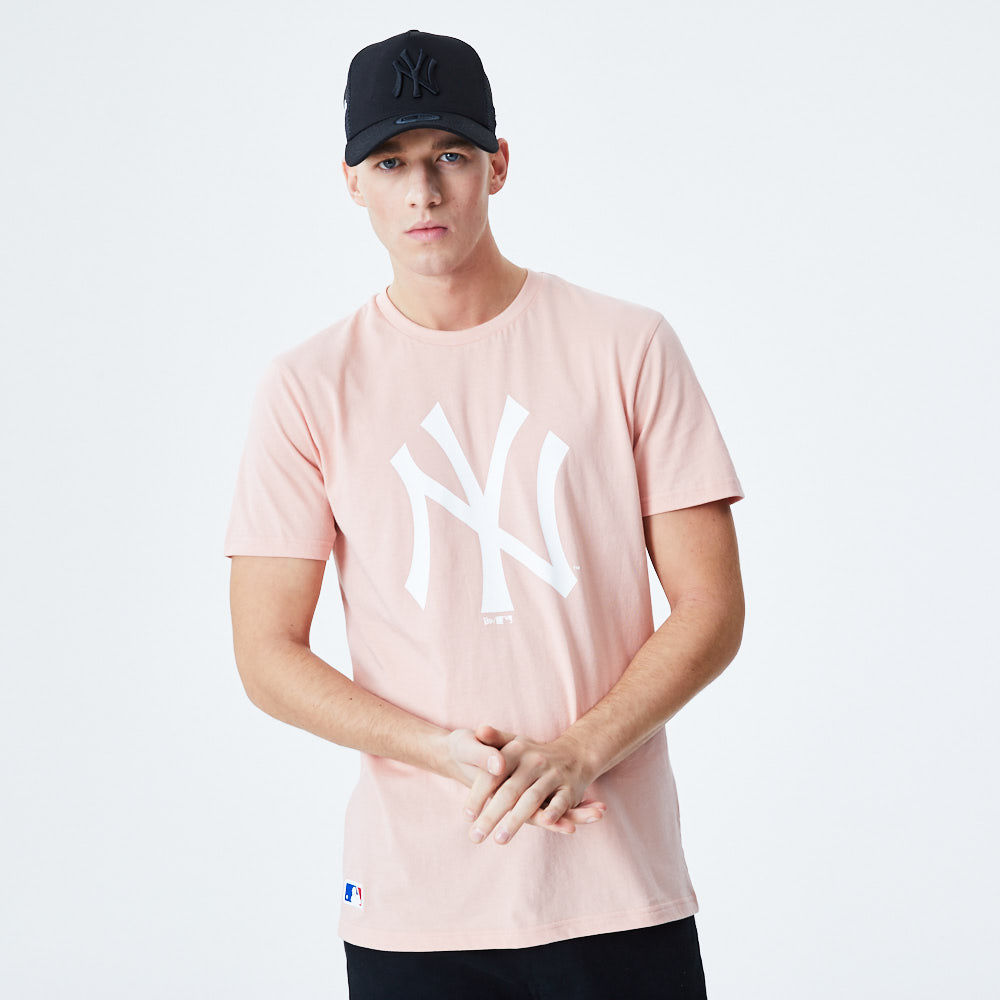 New York Yankees Seasonal Team Pink T-Shirt