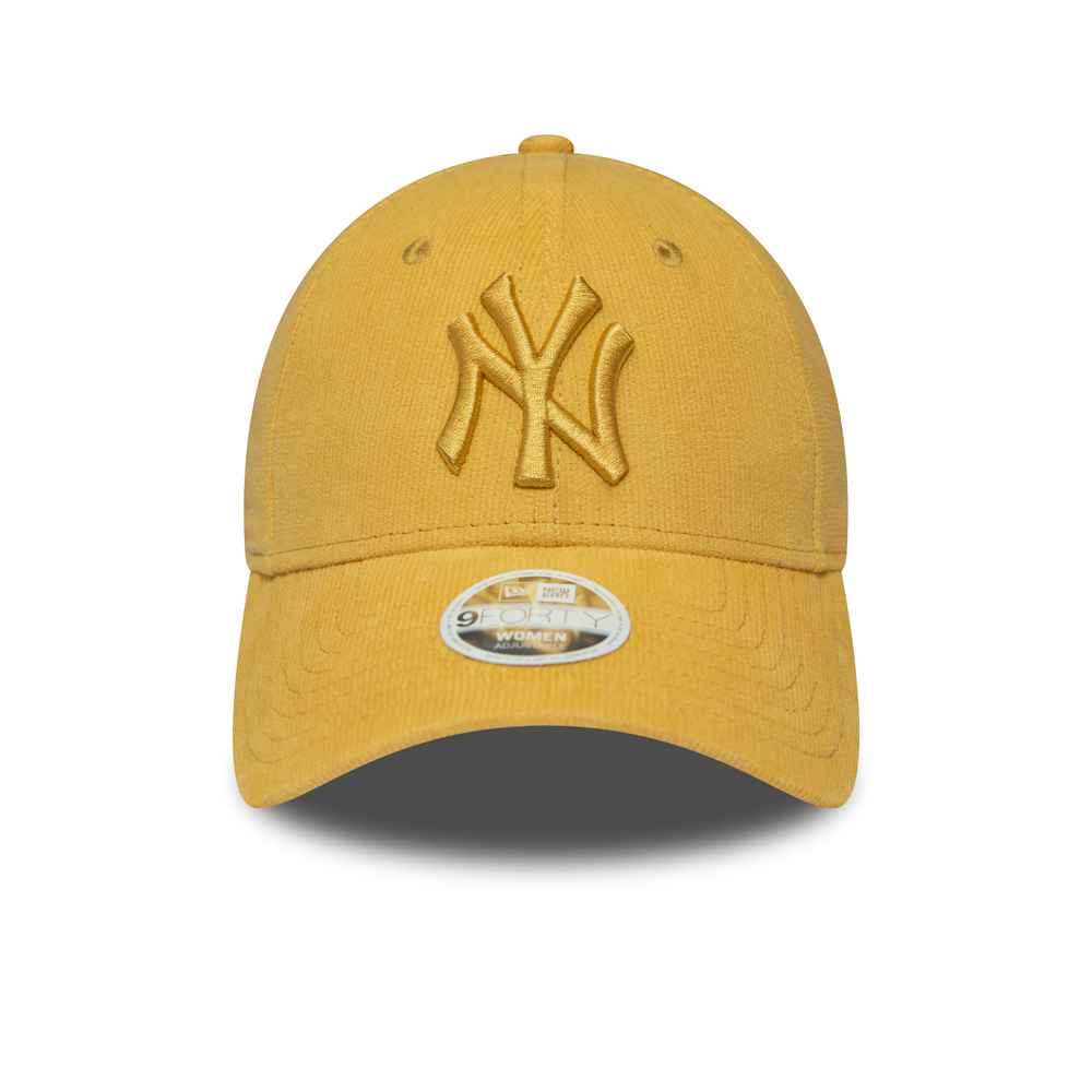 Gorra New York Yankees 9FORTY, mujer, amarillo pastel