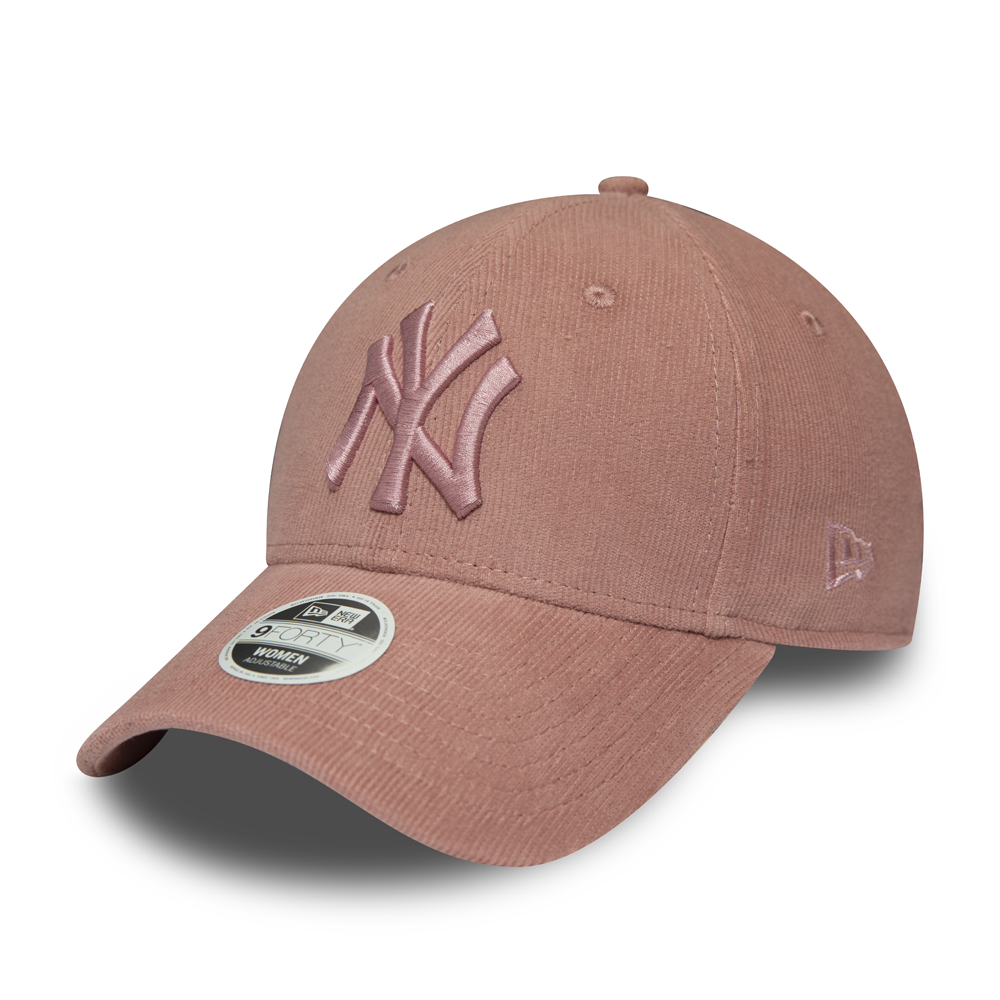 Engineered Fit New Era Hats Womens 9FORTY New York Yankees Baseball Cap Pink 