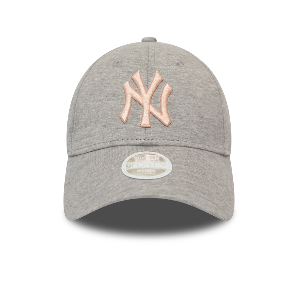 Gorra New York Yankees Jersey Essential con logotipo rosa 9FORTY , mujer