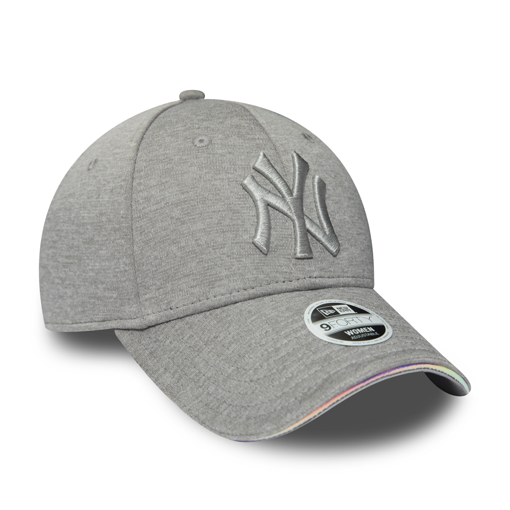 Casquette 9FORTY Iridescent Lining New York Yankees gris, femme