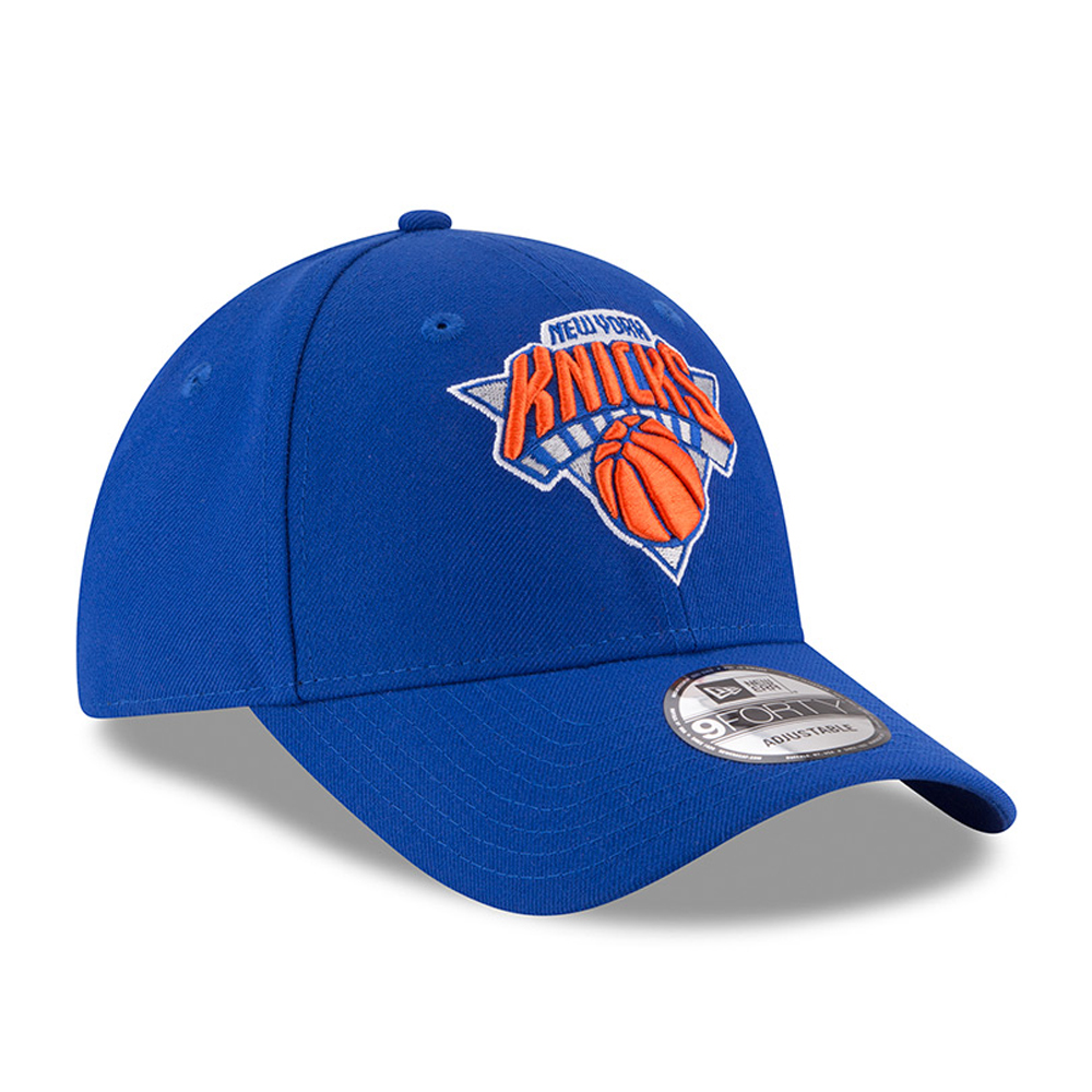 Blaue New York Knicks The League 9FORTY Verstellbare Cap