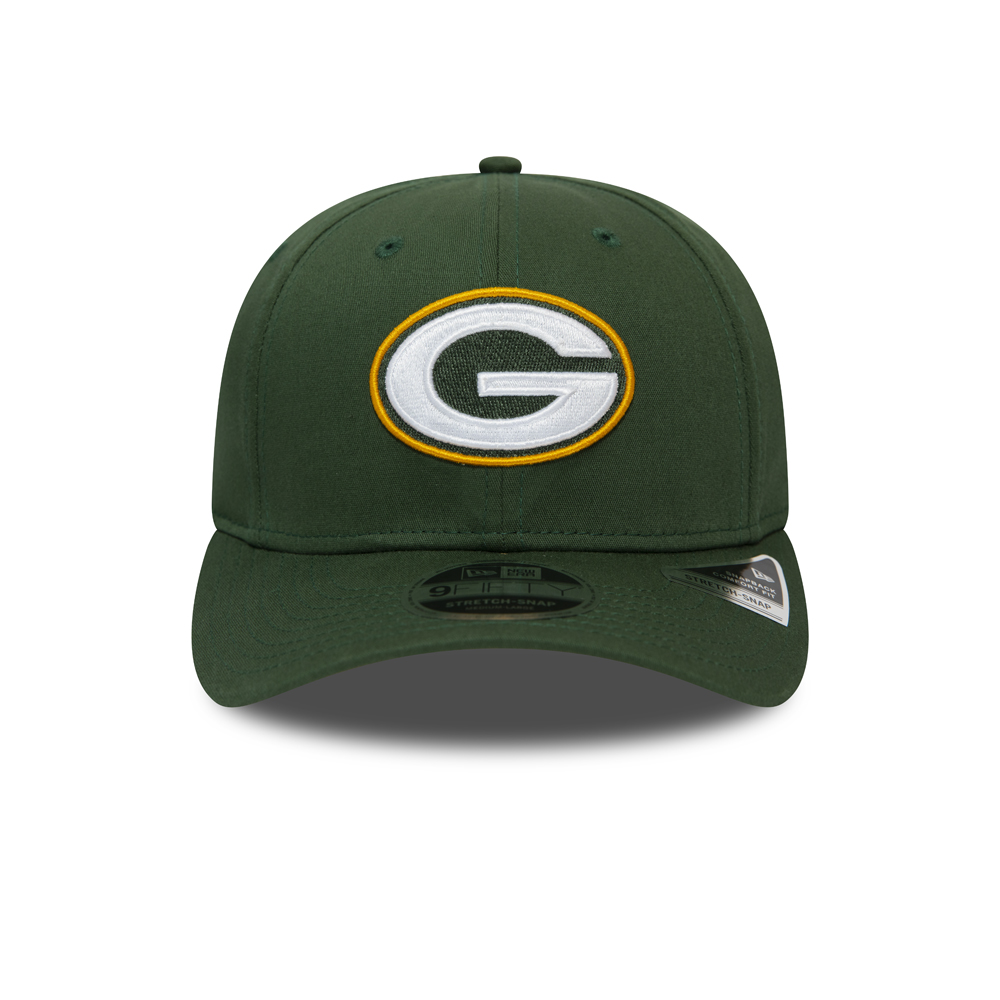 Cappellino Green Bay Packers Team Stretch Snap 9FIFTY verde
