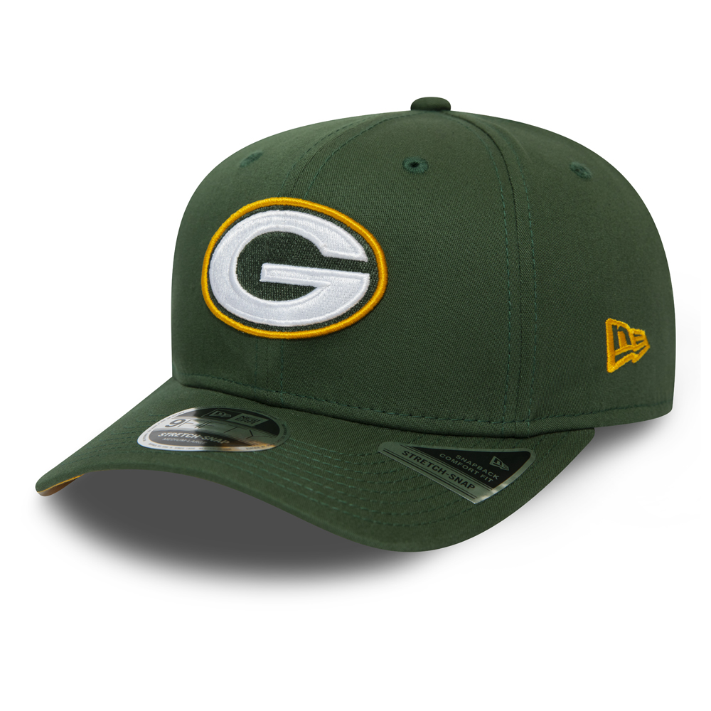 Gorra Green Bay Packers Team Stretch Snap 9FIFTY, verde