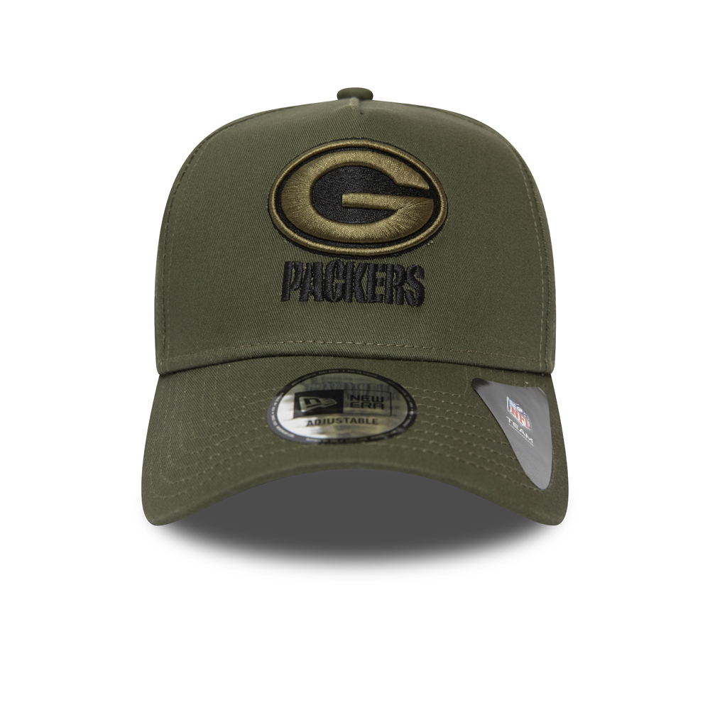 Green Bay Packers A-Frame 9FORTY Kappe - Grün