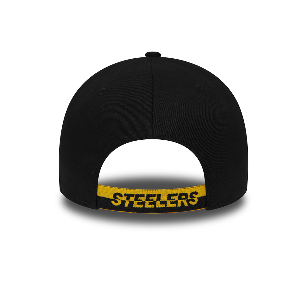 Pittsburgh Steelers Logo Outline Black 9FORTY Cap
