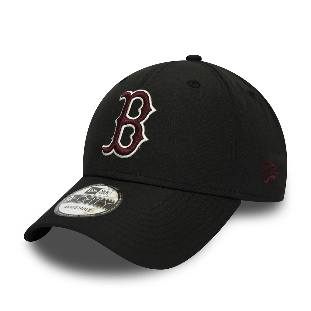 Boston Red Sox – Schwarze 9FORTY-Kappe
