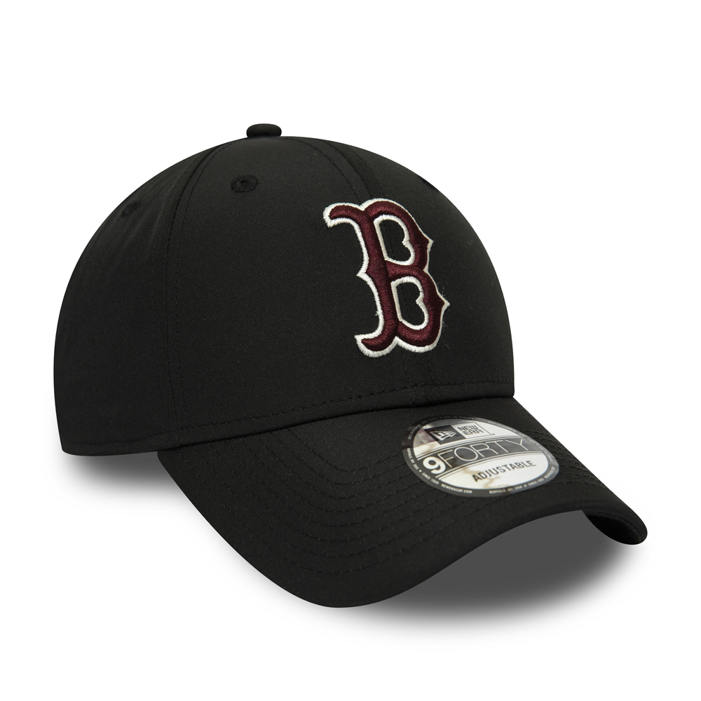 Boston Red Sox – Schwarze 9FORTY-Kappe