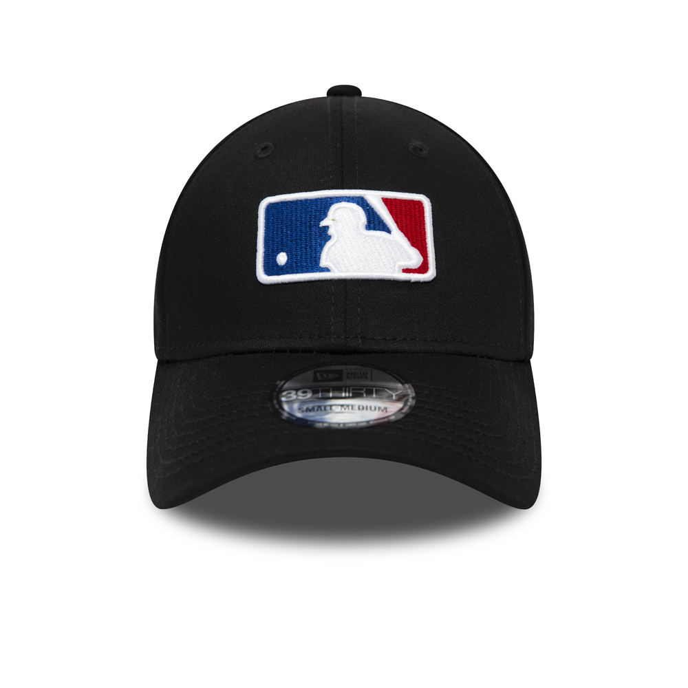 MLB League – Schwarze 39THIRTY-Kappe mit Wappen
